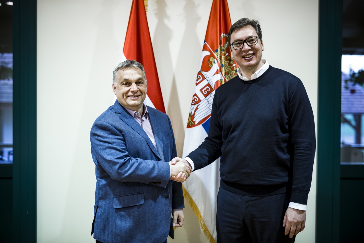 Vucsics és Orbán