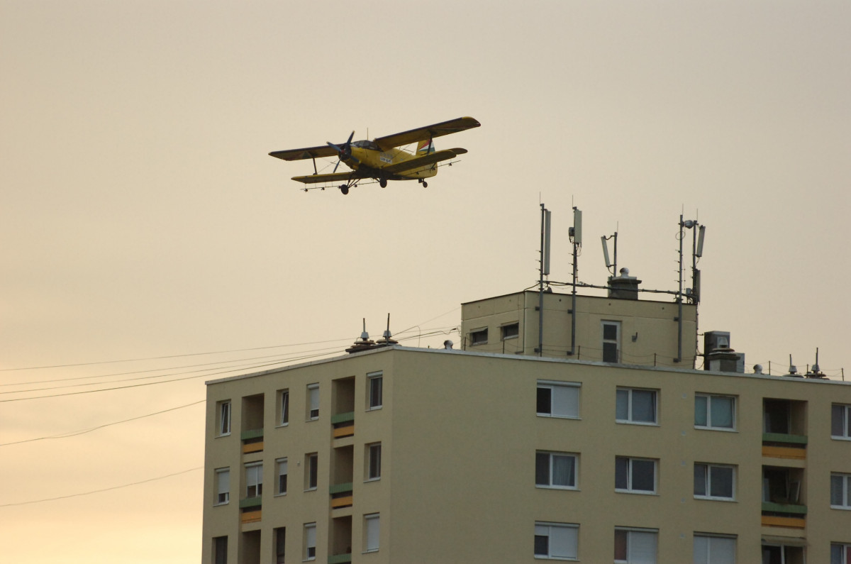 Repülős szúnyogirtás Szeged