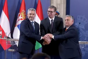 Magyar-osztrák-szerb csúcstalálkozó Belgrádban
