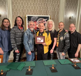 Bélyegblokk köszönti az idén 50 éves Edda együttest. Fotó: Edda Művek hivatalos Facebook oldala