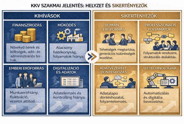 Visszafejlődő digitalizáció, gyenge hatékonyság jellemzi a hazai kkv-szektort
